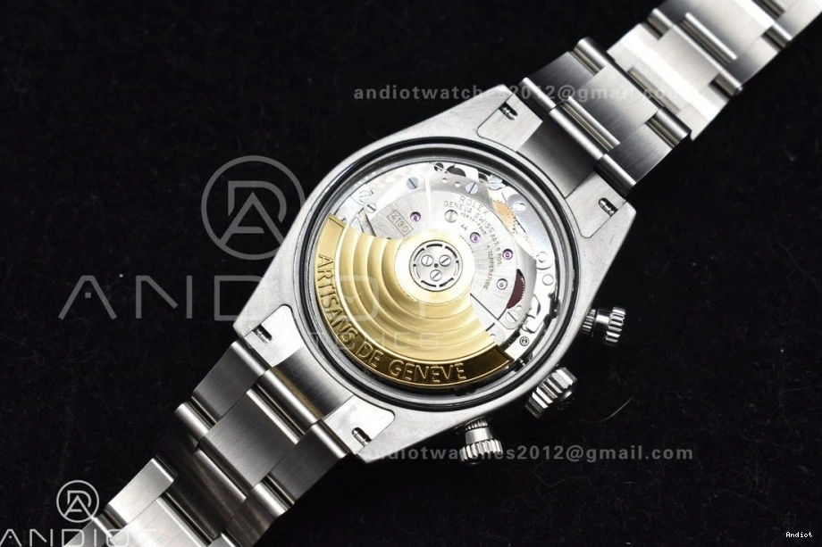 on Daytona Green SS Bracelet ADGF Edition Best A7750 Dial White SS 0425